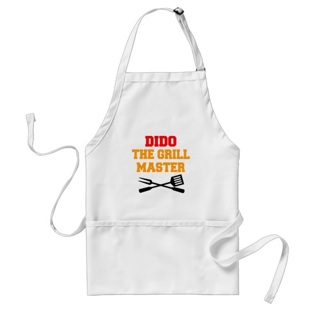 Tablier Dido The Grill Master Grill Ukrainien Grand-père (Devant)