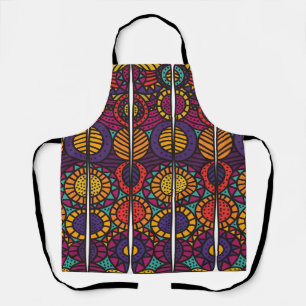 Tablier d'impression africain