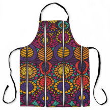 Tablier d'impression africain