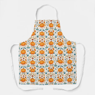 Tablier d'impression Citrouille d'automne