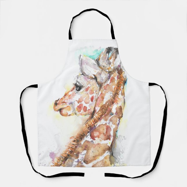 Tablier d'impression girafe (Recto)