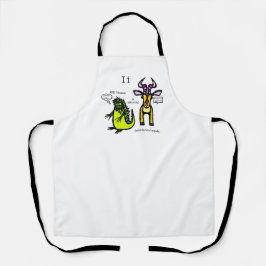 Tablier d'impression intégrale Iguana & Impala