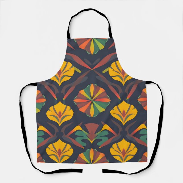 Tablier d'impression numérique dynamique - Décor m (Recto)