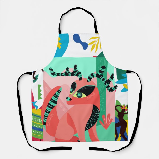 Tablier d'impression recto verso brésilien (Recto)