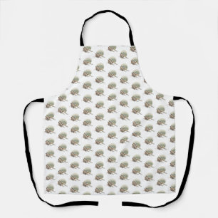 Tablier d'impression répété de crabe d'Hermite