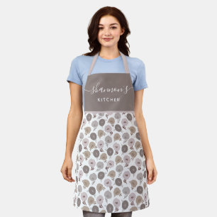 Tablier d'impression tout-en-plan floral Boho