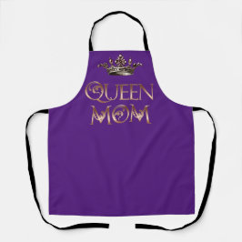 Tablier d'impression tout-en-plan Queen Mom