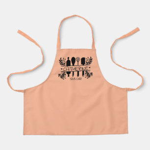 Tablier d'impression tout-en-un monogramme personn