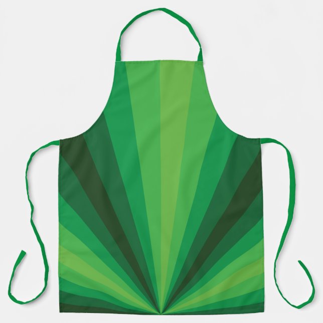 Tablier d'impression tout-en-un vert (Recto)