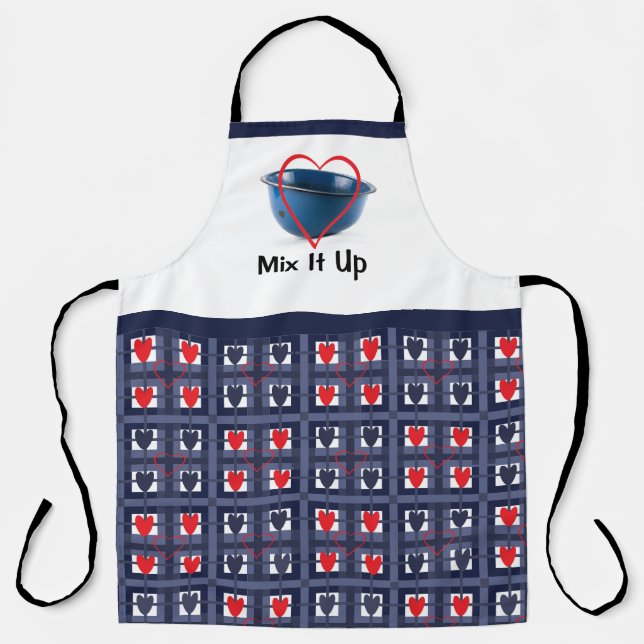 Tablier d'impression Valentine (Recto)