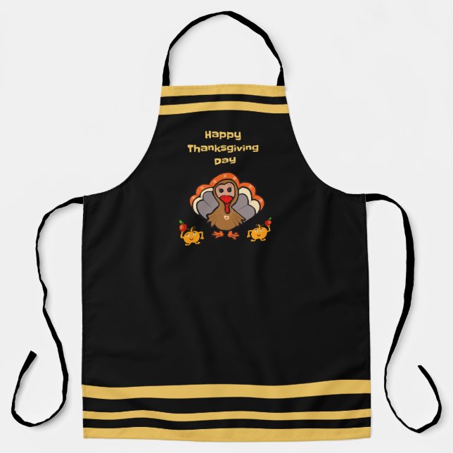 Tablier Dinde de Thanksgiving (Recto)