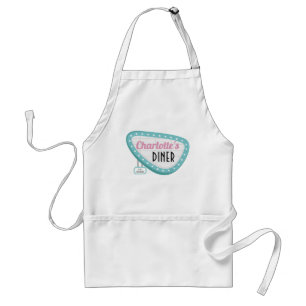 Tablier Diner Retro Signage Anniversaire des années 1950