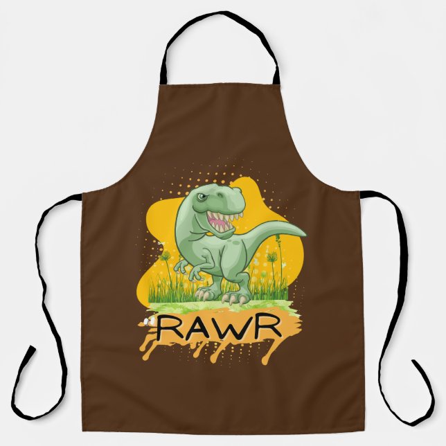 Tablier dinosaure (Recto)