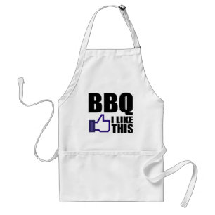 Tablier Dire drôle de BBQ