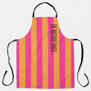 Tablier Dis-moi tout rose et orange