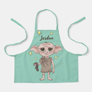 Tablier Dobby aquarelle Personnage Art