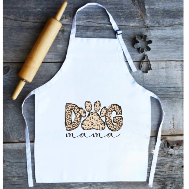 Tablier Dog Mama Leopard Apron (Créateur téléchargé)