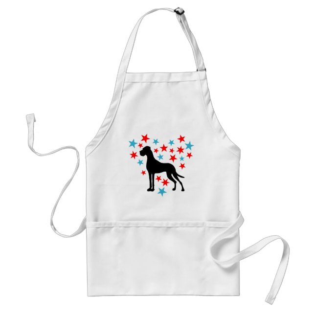 Tablier Dogue allemand Sternenherz (Devant)