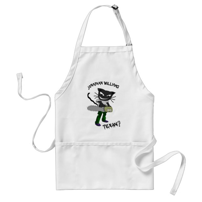 Tablier Doit être une coutume texane Adulte Apron (Devant)