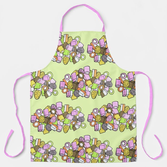 Tablier Dolly Mixte Royaume-Uni Fondant Confection Candy (Recto)