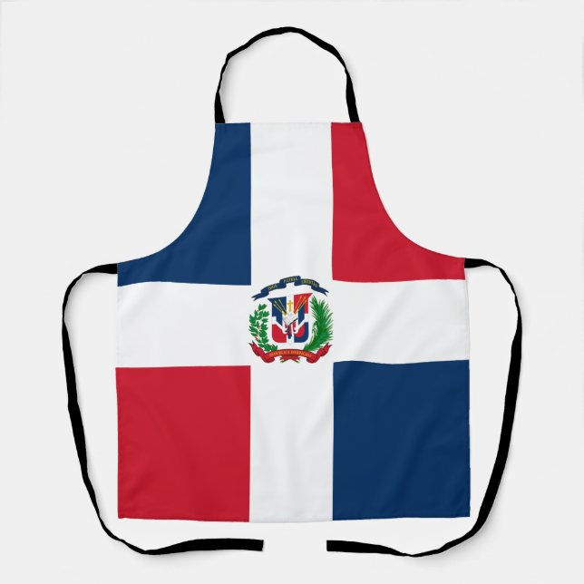 Tablier Dominican Republic flag (Recto)