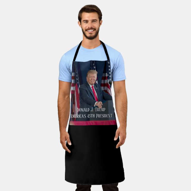 Tablier Donald J. Trump 45e président Keepsaké (Porté)