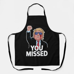 Tablier Donald Trump vous a manqué