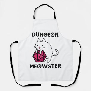 Tablier Donjon Meowster Chat Drôle