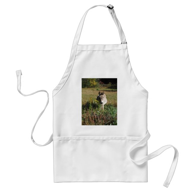 Tablier Donkey picking yellow Autumn (Devant)