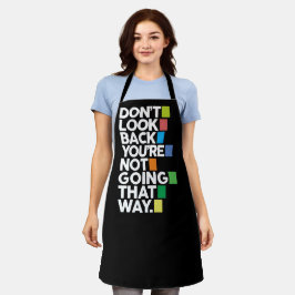 Tablier Don't look back