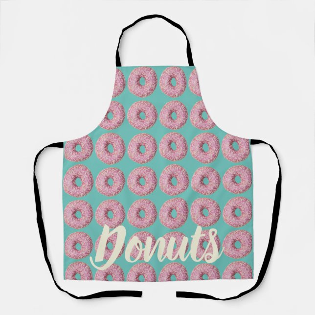 Tablier Donut Vegan Pattern for Vegetarian Sweet Tooth (Recto)