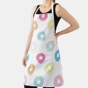Tablier DONUTS Des beignets vitrés de couleur mignonne av