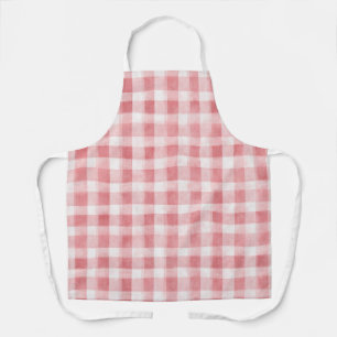 Tablier Douce Fille Rose Blanc Carreaux Rayures Mariage Mo