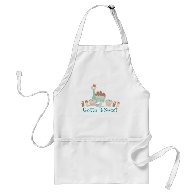 Tablier doux délicieux de chef de pâtisserie de (Devant)