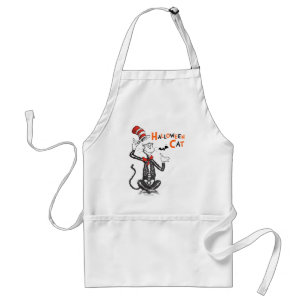 Tablier Dr. Seuss Chat Chapeauté Halloween
