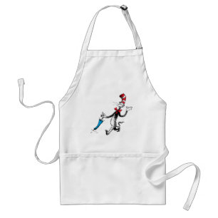 Tablier Dr. Seuss Le Chat Chapeauté Marche au parapluie