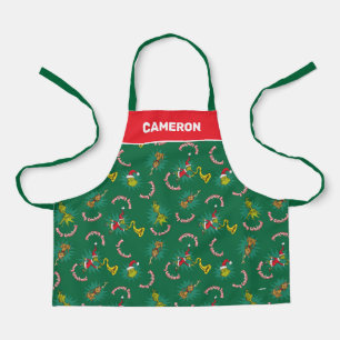 Tablier Dr Seuss The Grinch Merry Grinchmas Motif