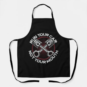 Tablier Drag Racing Voiture de Course Vintage Faites Couri