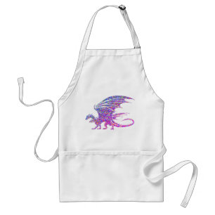 Tablier Dragon de mosaïque Extraordinaire violet