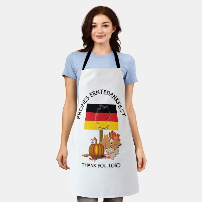 Tablier Drapeau ALLEMAGNE Erntedankfest Thanksgiving (Porté)