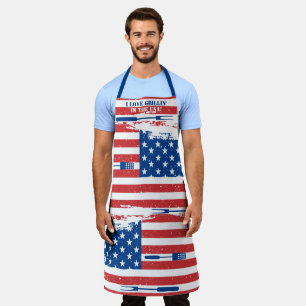 Tablier Drapeau américain cuisine patriotique grillade