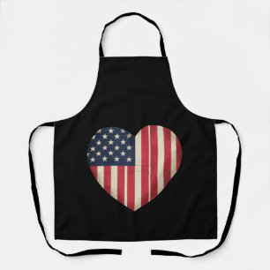 Tablier Drapeau américain du 4 juillet Drapeau patriotique