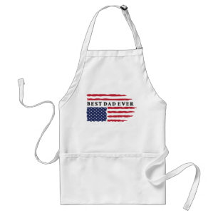 Tablier Drapeau américain du meilleur père