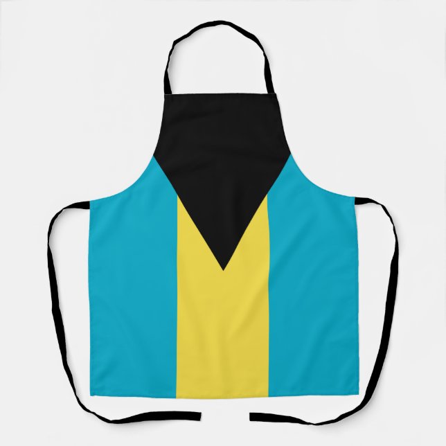Tablier Drapeau bahamien (Recto)