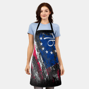Tablier Drapeau Betsy Ross 1776 4 juillet patriotique