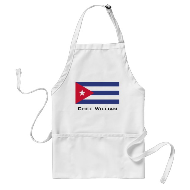 Tablier Drapeau classique de Cuba (Devant)