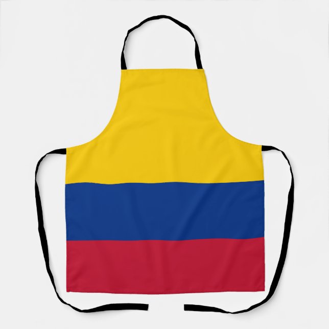 Tablier Drapeau Colombie (Recto)