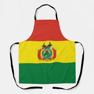Tablier Drapeau de Bolivie patriotique
