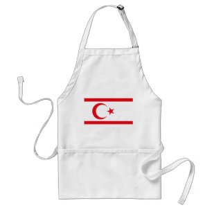 Tablier Drapeau de Chypre du Nord