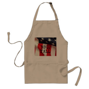 Tablier Drapeau de Closeup USA BBQ Y'all